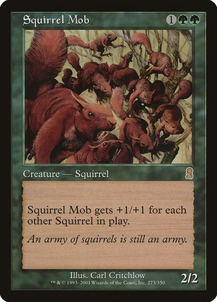 Squirrel Mob [Odyssey] - MTG Single