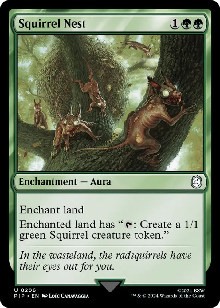 Squirrel Nest [Fallout] - MTG Single
