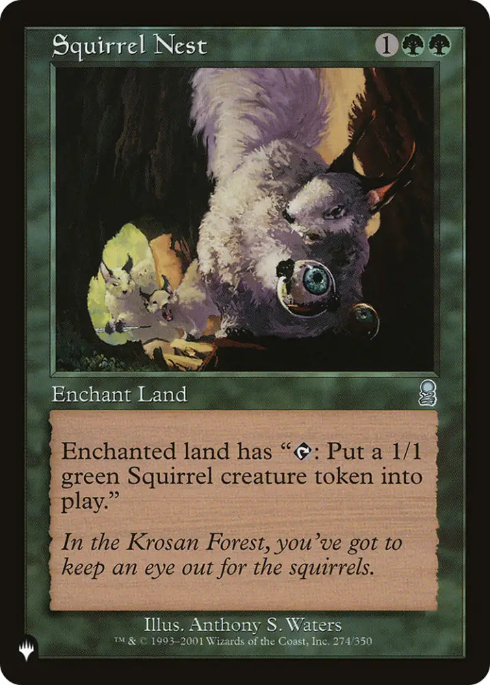 Squirrel Nest [The List] - MTG Single