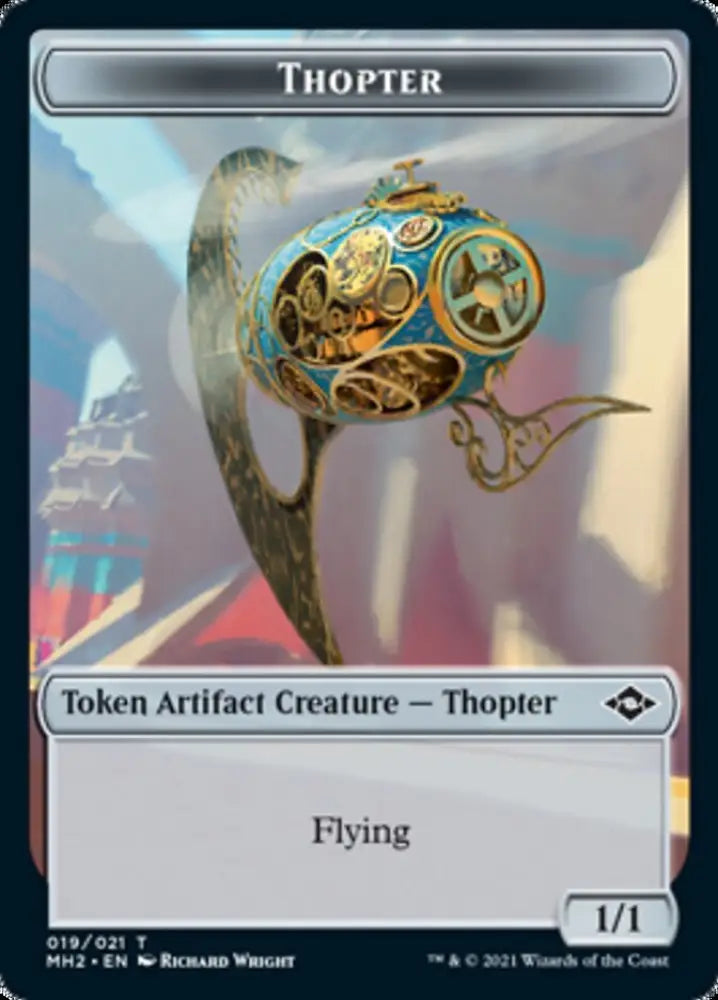 Squirrel // Thopter Double-Sided Token [Modern Horizons 2 Tokens] - MTG Single