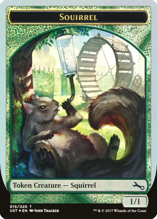 Squirrel Token [Unstable Tokens] - MTG Single