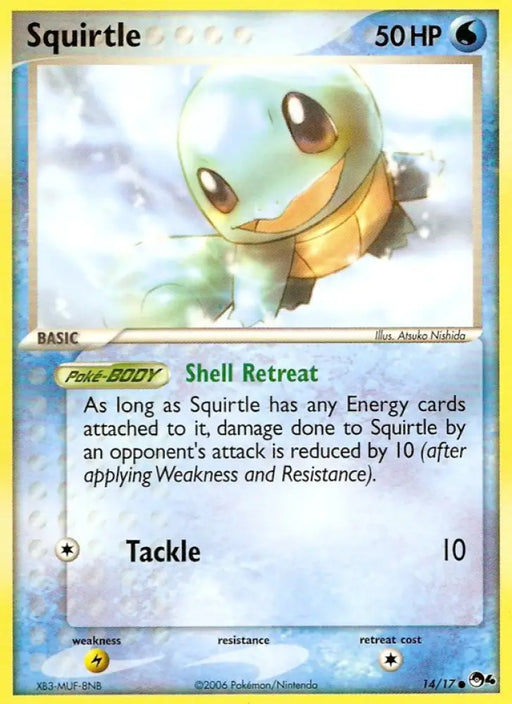 Squirtle (14/17) [POP Series 4] - Pokemon Single