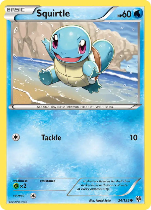 Squirtle (24/135) [Black & White: Plasma Storm] - Pokemon Single