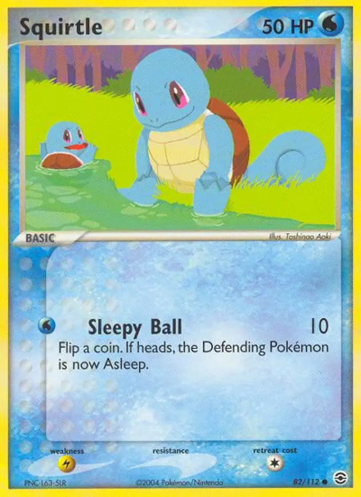 Squirtle (82/112) [EX: FireRed & LeafGreen] - Pokemon Single