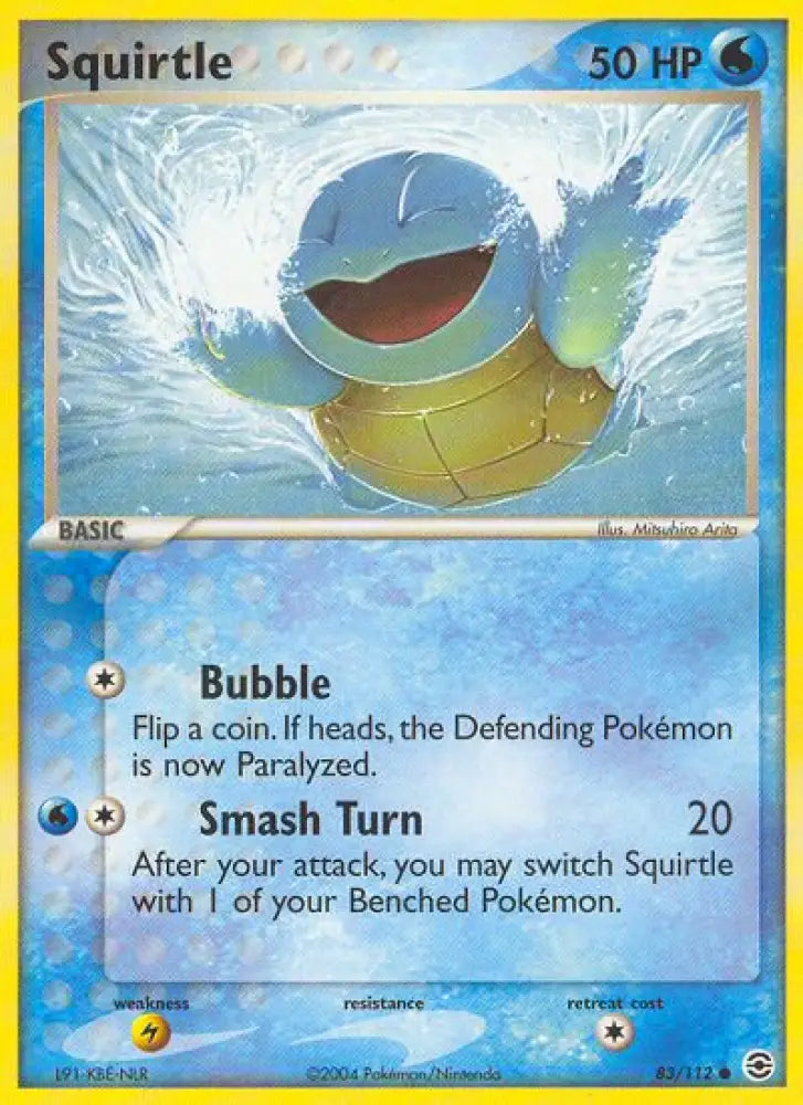 Squirtle (83/112) [EX: FireRed & LeafGreen] - Pokemon Single