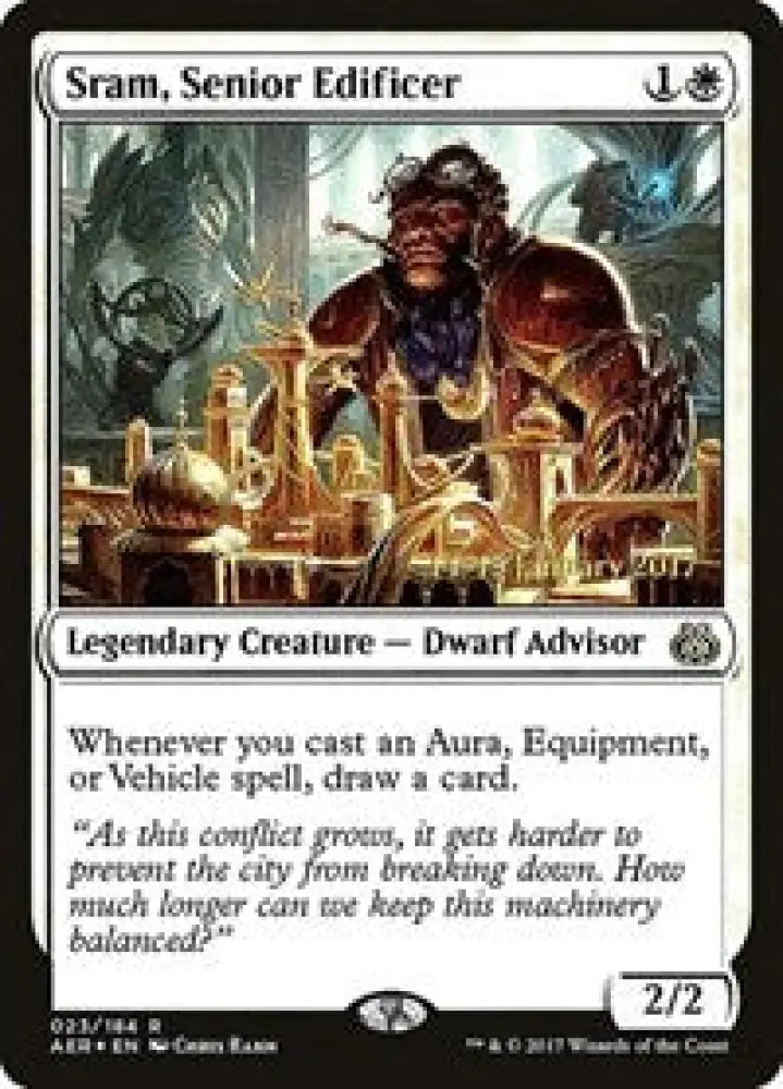 Sram, Senior Edificer (23) [Prerelease Cards]