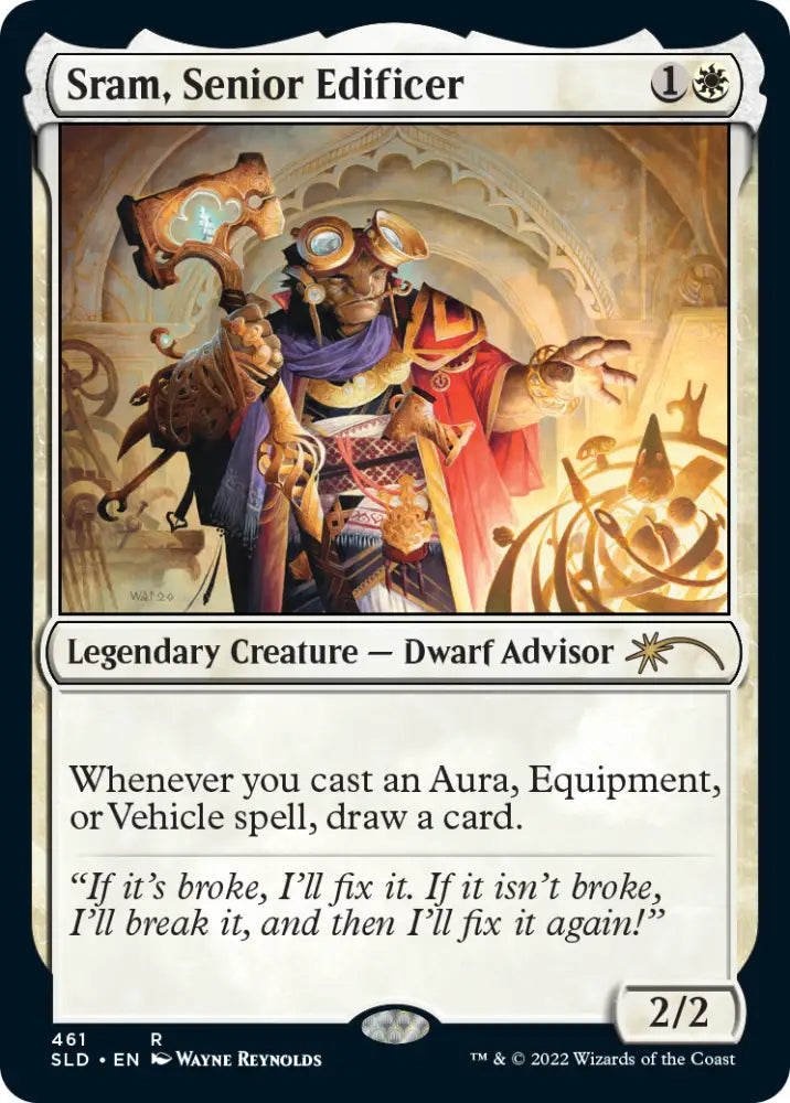 Sram Senior Edificer [Secret Lair Drop Series] - MTG Single