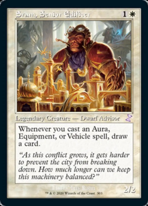 Sram Senior Edificer (Timeshifted) [Time Spiral Remastered] - MTG Single