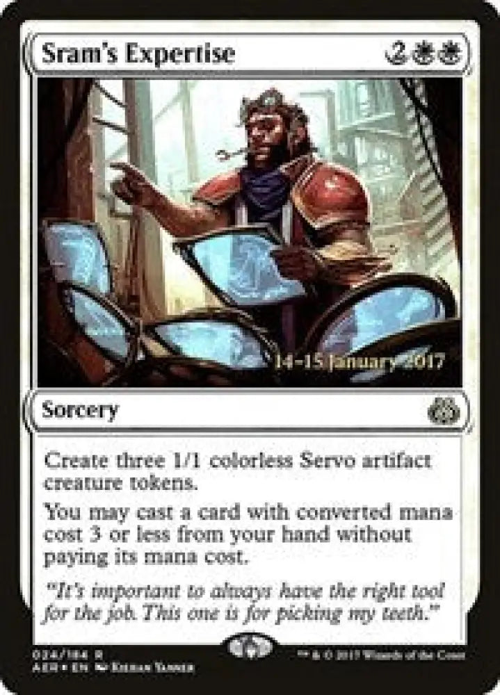 Sram's Expertise (24) [Prerelease Cards]