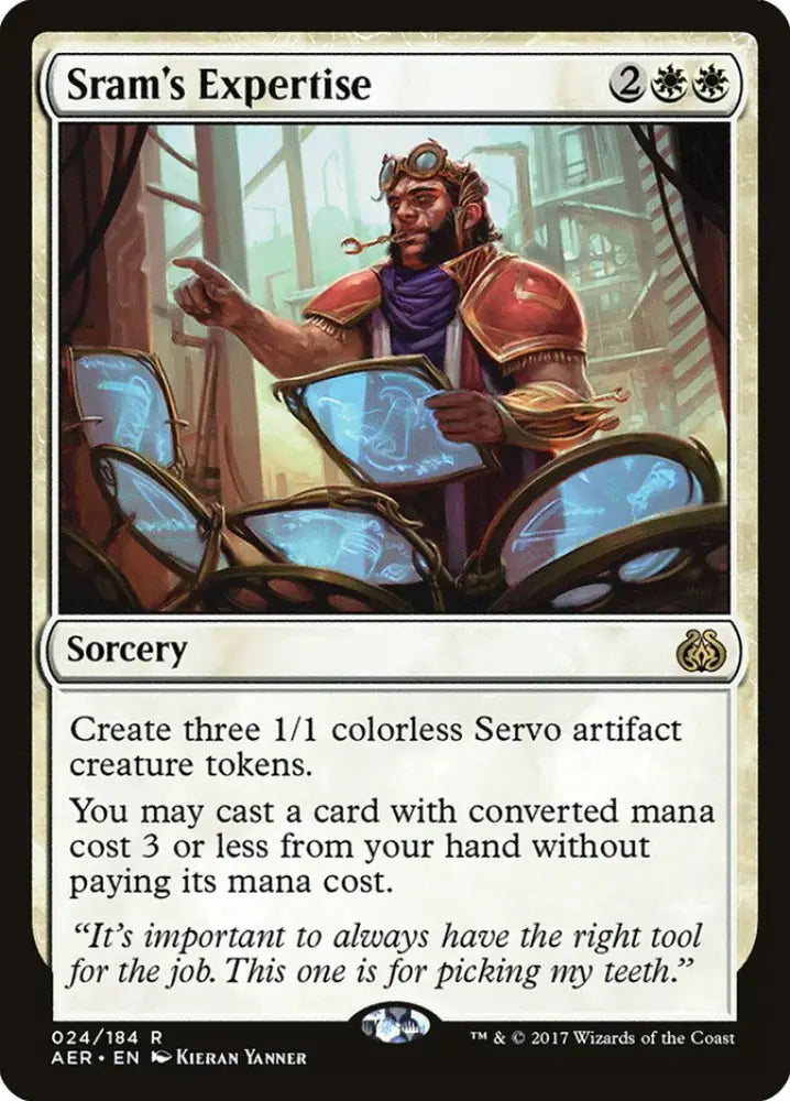 Sram’s Expertise [Aether Revolt] - MTG Single