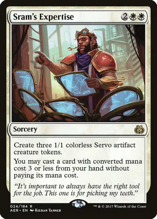 Sram’s Expertise [Aether Revolt] - MTG Single