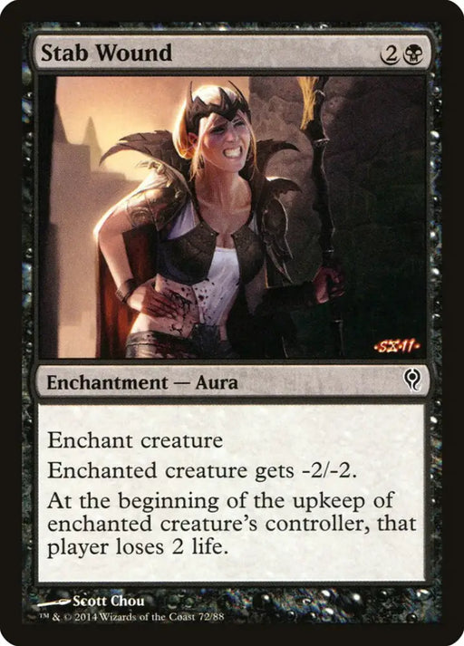 Stab Wound [Duel Decks: Jace vs. Vraska] - MTG Single