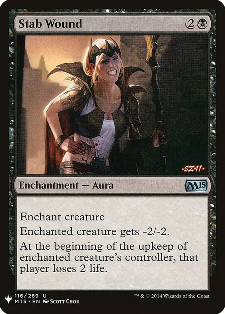 Stab Wound [Mystery Booster] - MTG Single