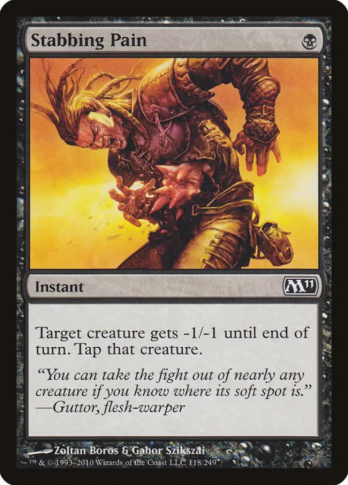 Stabbing Pain [Magic 2011] - MTG Single