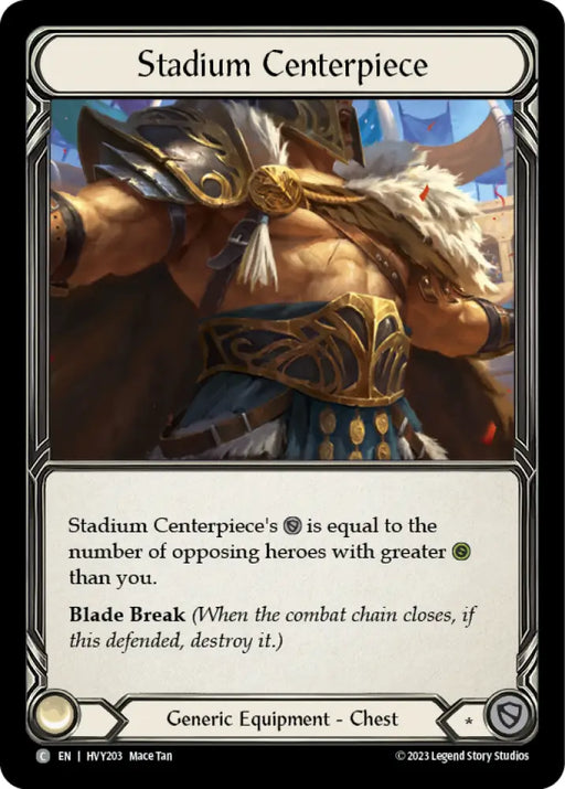 Stadium Centerpiece [Heavy Hitters] Cold Foil - Flesh And Blood Single