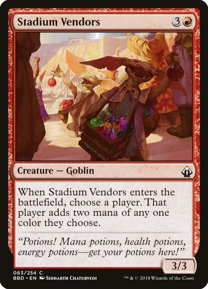 Stadium Vendors [Battlebond] - MTG Single