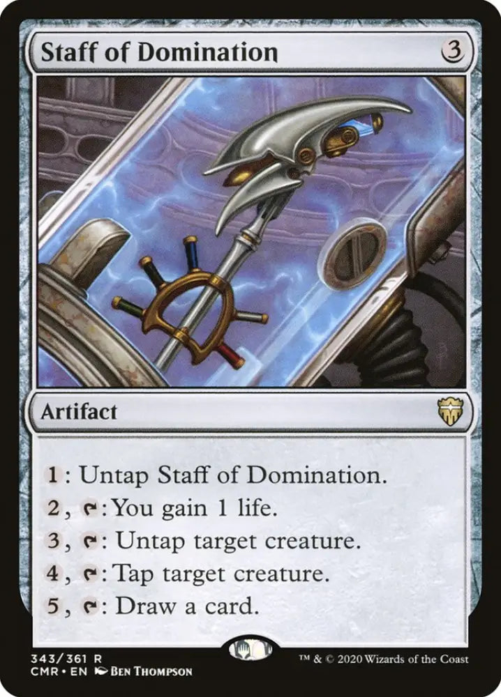 Staff of Domination [Commander Legends] - MTG Single