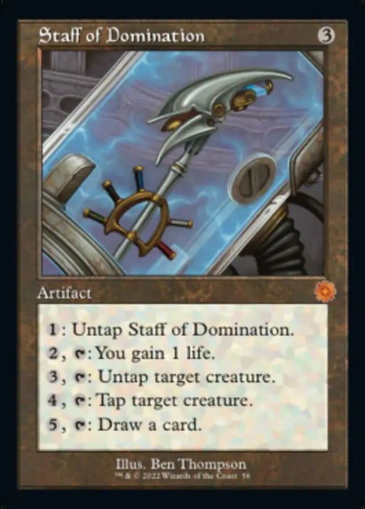 Staff of Domination (Retro) [The Brothers’ War Retro Artifacts] - MTG Single