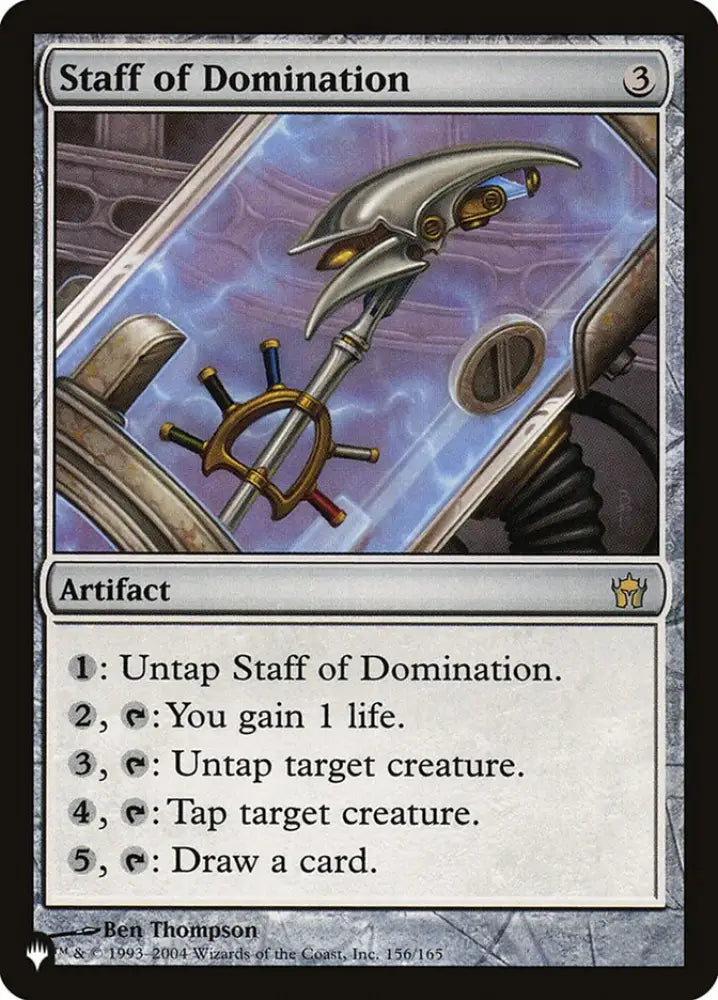 Staff of Domination [The List] - MTG Single