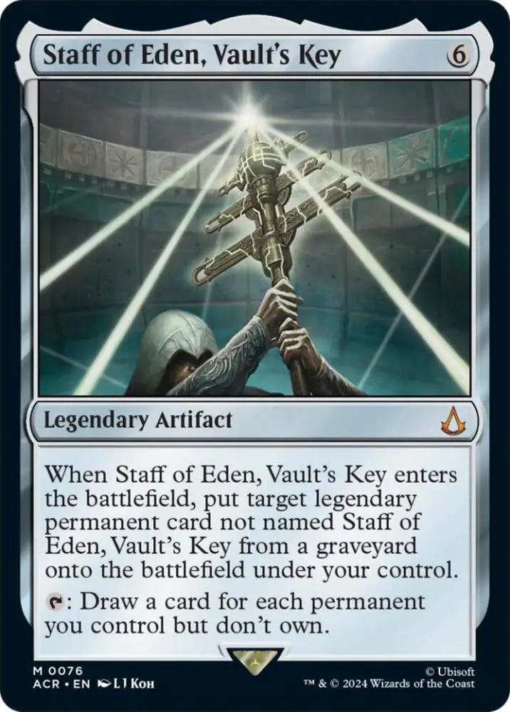 Staff of Eden Vault’s Key [Assassin’s Creed] - MTG Single