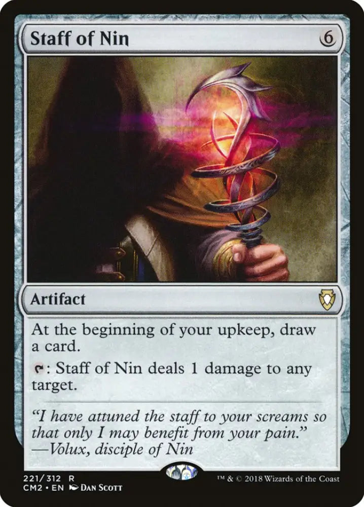 Staff of Nin [Commander Anthology Volume II] - MTG Single