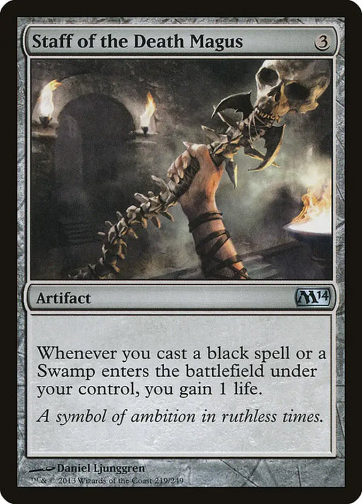 Staff of the Death Magus [Magic 2014] - MTG Single