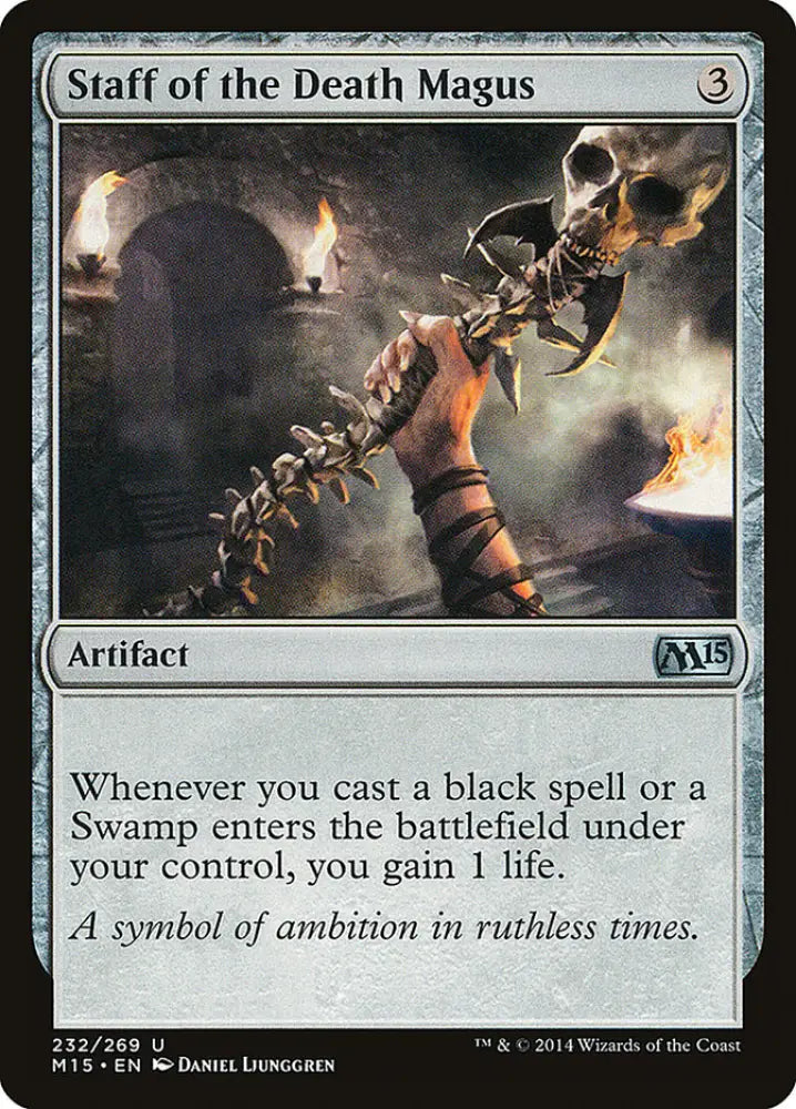 Staff of the Death Magus [Magic 2015] - MTG Single