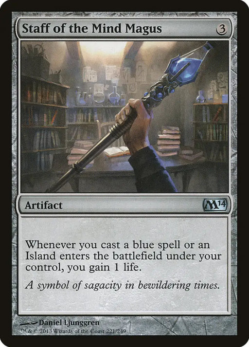 Staff of the Mind Magus [Magic 2014] - MTG Single