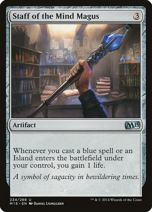 Staff of the Mind Magus [Magic 2015] - MTG Single