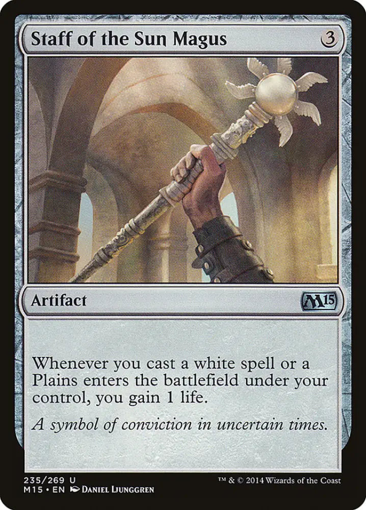 Staff of the Sun Magus [Magic 2015] - MTG Single