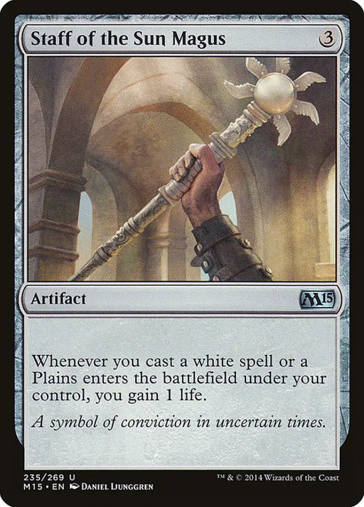 Staff of the Sun Magus [Magic 2015] - MTG Single