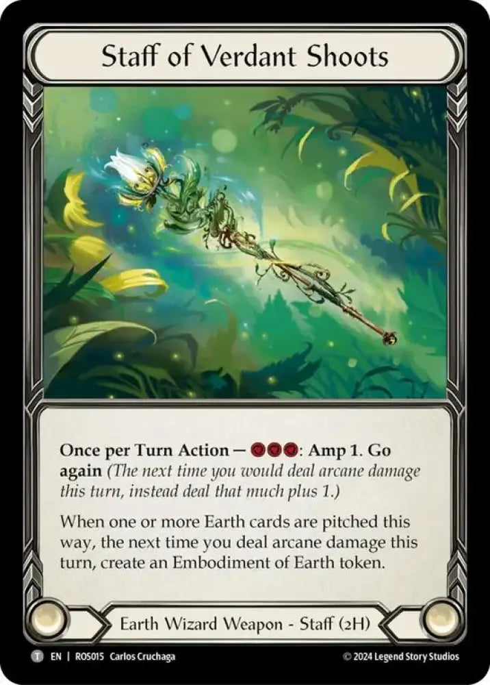 Staff of Verdant Shoots [Rosetta] - Flesh And Blood Single