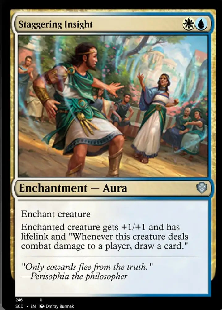 Staggering Insight [Starter Commander Decks] - MTG Single