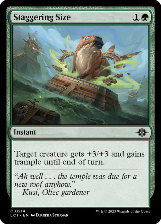 Staggering Size [The Lost Caverns of Ixalan] - MTG Single