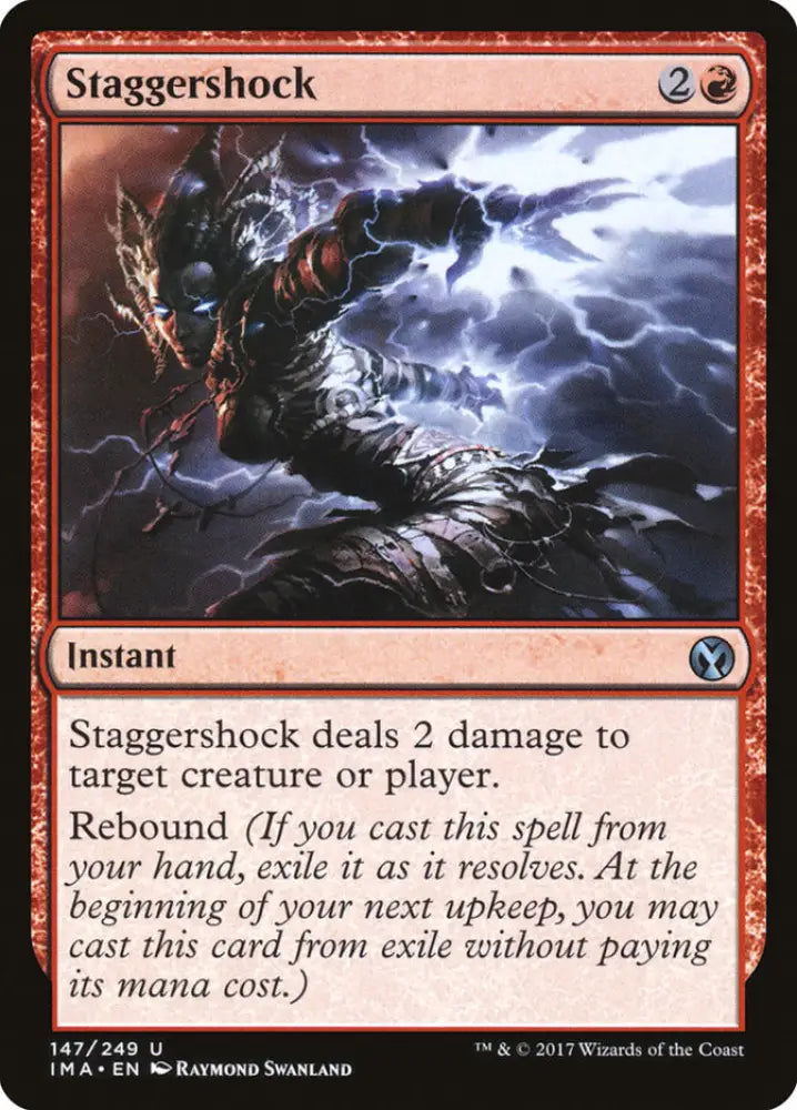 Staggershock [Iconic Masters] - MTG Single