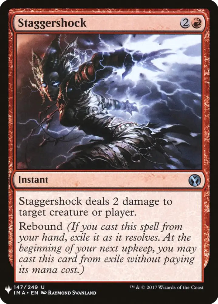 Staggershock [Mystery Booster] - MTG Single