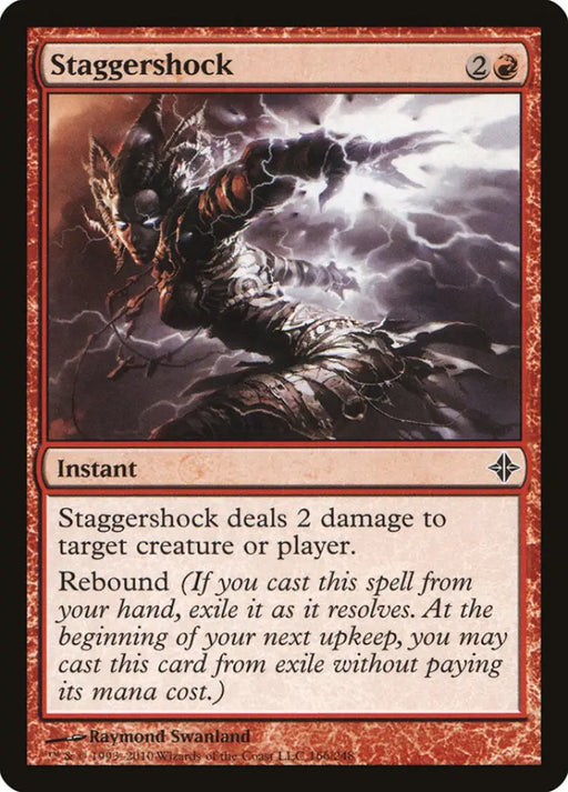 Staggershock [Rise of the Eldrazi] - MTG Single