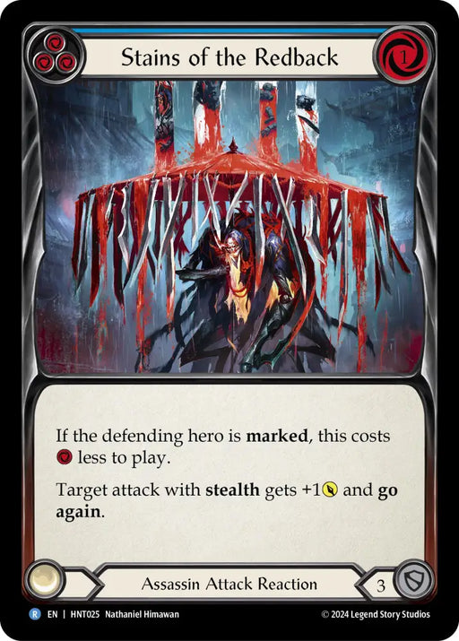 Stains of the Redback (Blue) [The Hunted] - Flesh And Blood Single