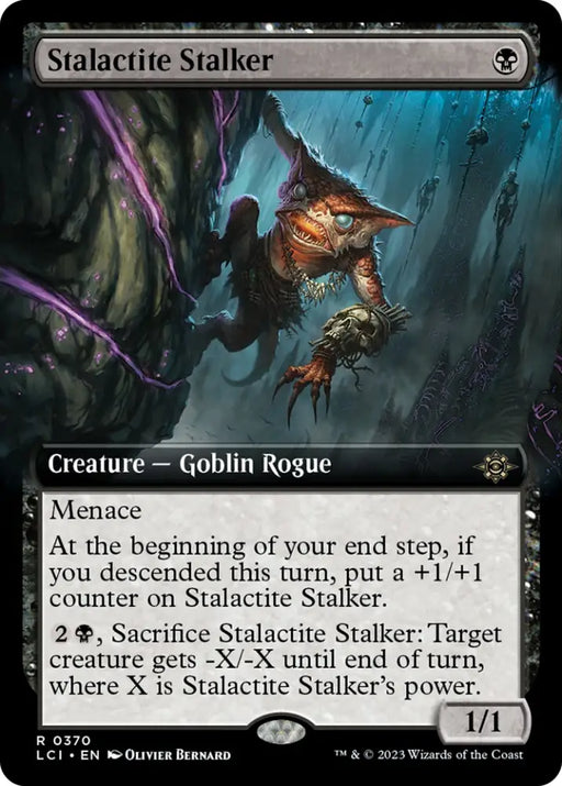 Stalactite Stalker (Extended Art) [The Lost Caverns of Ixalan] - MTG Single