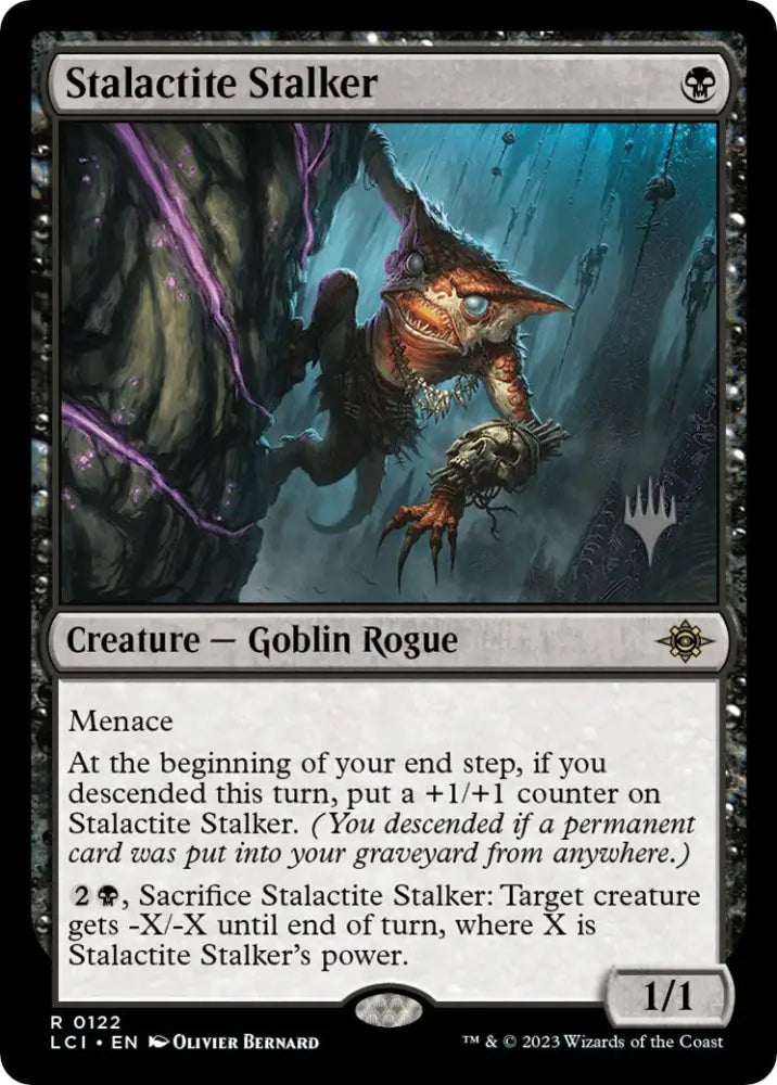 Stalactite Stalker (Promo Pack) [The Lost Caverns of Ixalan Promos] - MTG Single