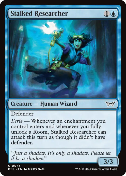 Stalked Researcher [Duskmourn: House of Horror] - MTG Single