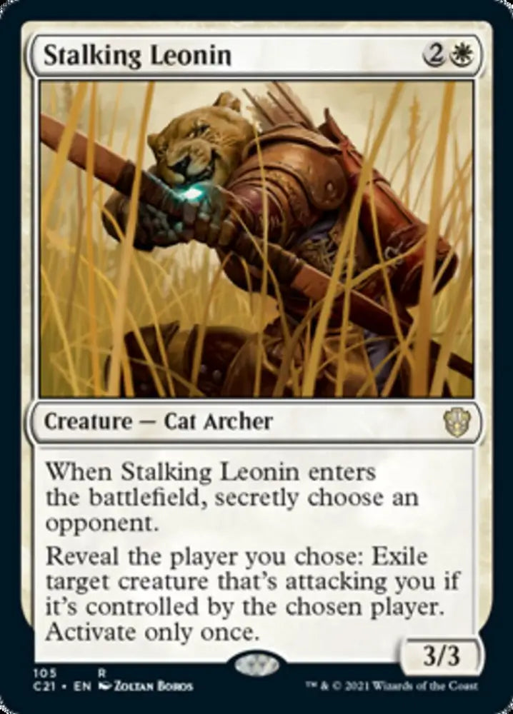 Stalking Leonin [Commander 2021] - MTG Single