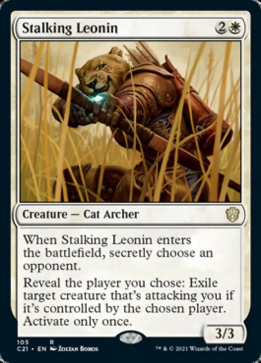 Stalking Leonin [Commander 2021] - MTG Single