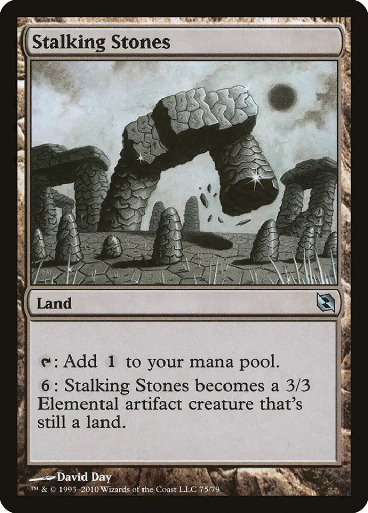 Stalking Stones [Duel Decks: Elspeth vs. Tezzeret] - MTG Single