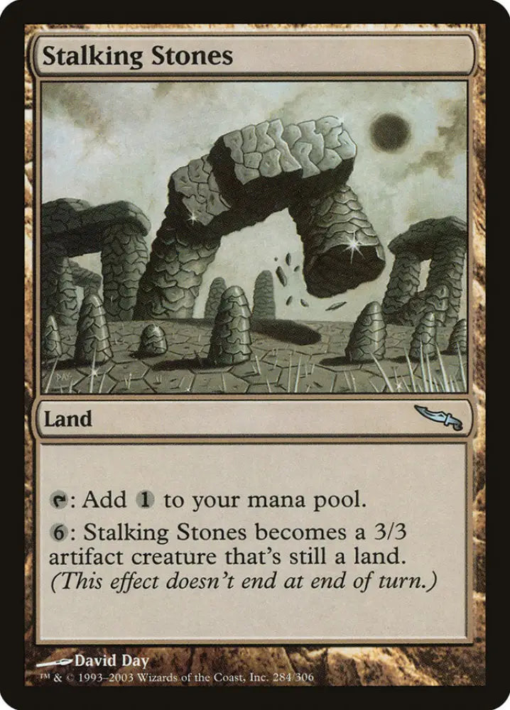 Stalking Stones [Mirrodin] - MTG Single