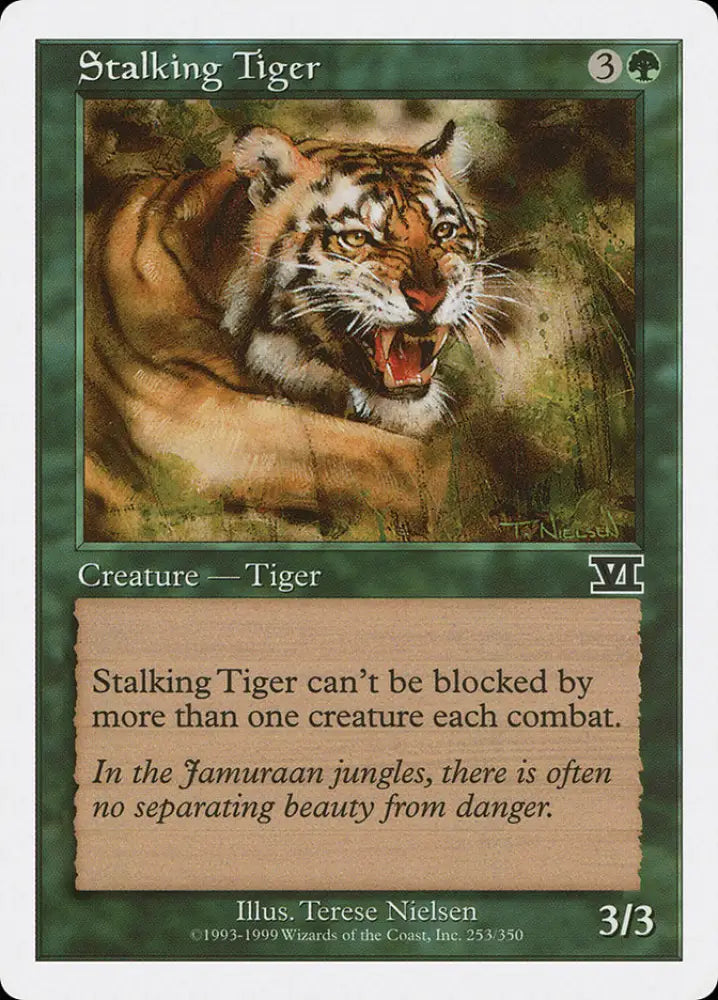 Stalking Tiger [Classic Sixth Edition] - MTG Single
