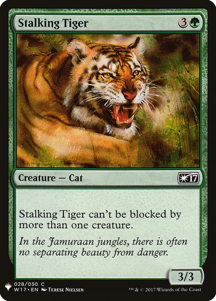 Stalking Tiger [Mystery Booster] - MTG Single