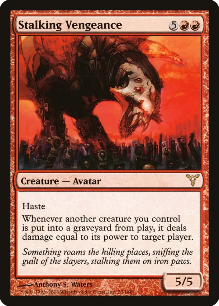 Stalking Vengeance [Dissension] - MTG Single