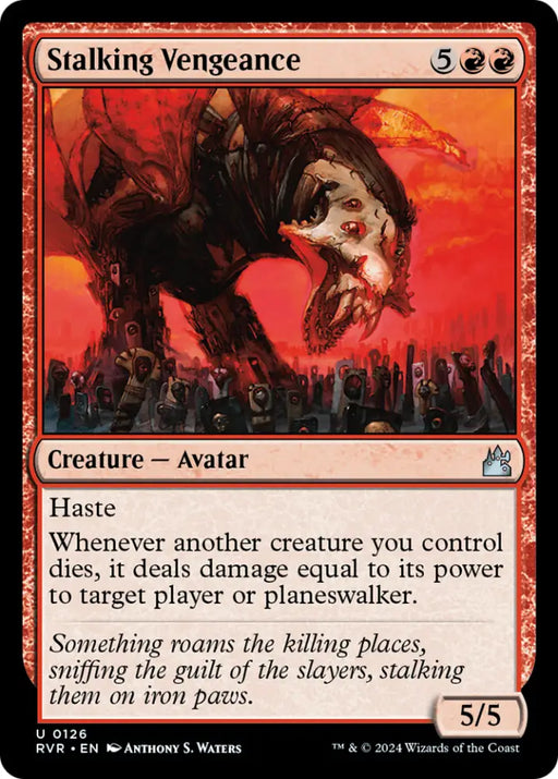 Stalking Vengeance [Ravnica Remastered] - MTG Single