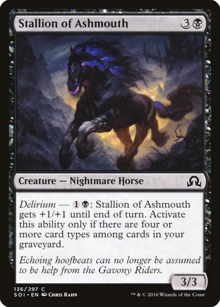 Stallion of Ashmouth [Shadows over Innistrad] - MTG Single
